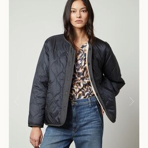 Velvet Marissa Reversible Quilted Sherpa Jacket.  Sz S